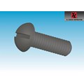 SL ROUND MS, ZINC & CLEAR CHROMATE_125